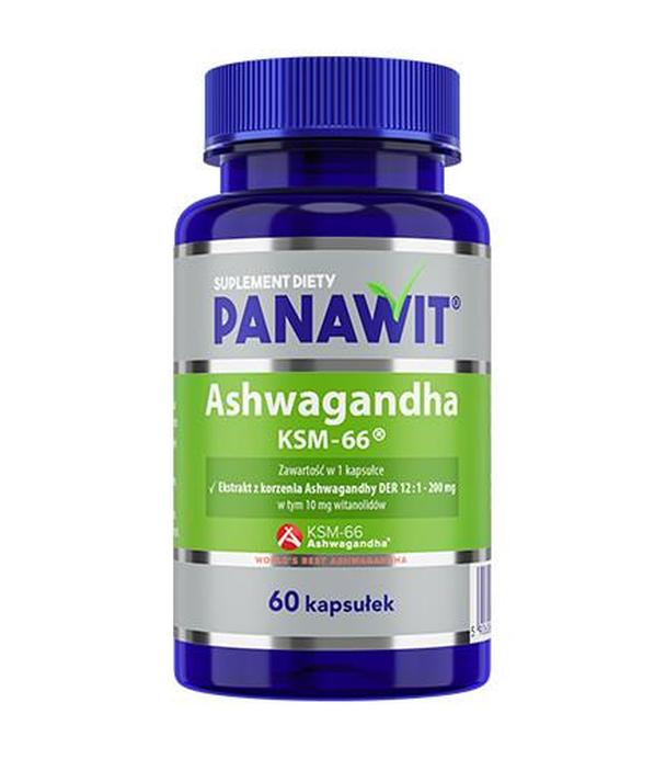 Panawit, Ashwagandha KSM-66, 200 mg, 60 kapsułek