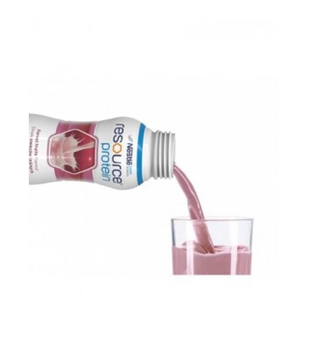 RESOURCE PROTEIN Smak owoców leśnych, produkt odżywczy w płynie, 4 x 200 ml