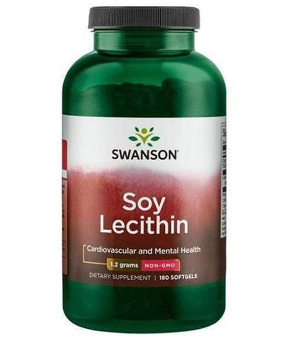 SWANSON Lecytyna 1200 mg - 180 kaps.