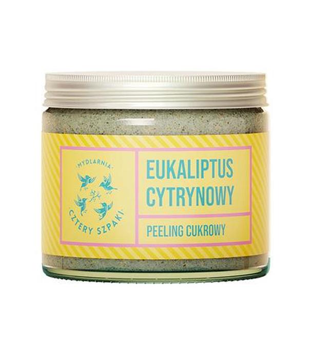 Mydlarnia Cztery Szpaki Peeling do ciała Eukaliptus Cytrynowy, 250 ml