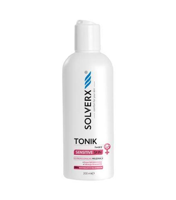 SOLVERX SENSITIVE SKIN Tonik do twarzy dla kobiet, 200 ml