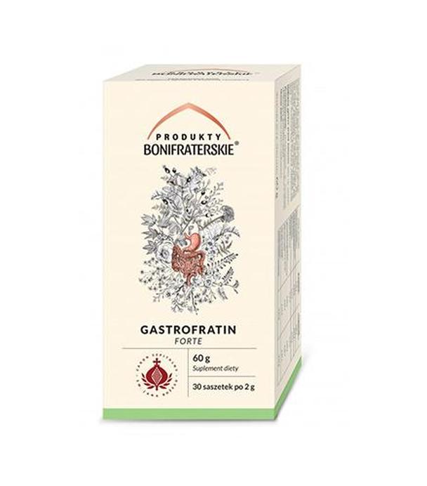 Produkty Bonifraterskie Gastrofratin Forte - 60 g Na trawienie - cena, opinie, właściwości