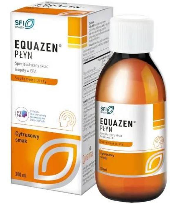 Equazen (EYE Q), płyn o smaku cytrusowym, 200 ml