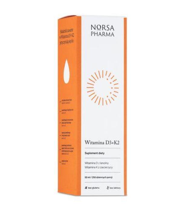 Norsa Pharma Witamina D3+K2, 50 ml