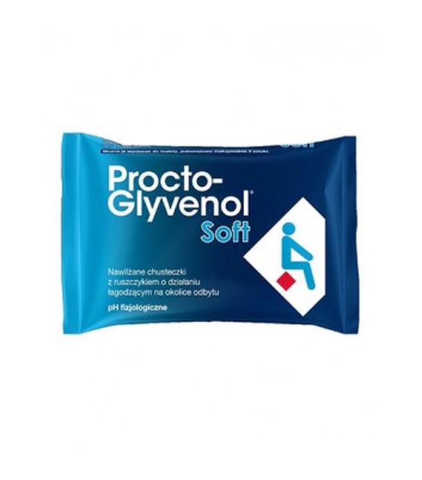 PROCTO-GLYVENOL SOFT Nawilżane chusteczki - 30 szt.