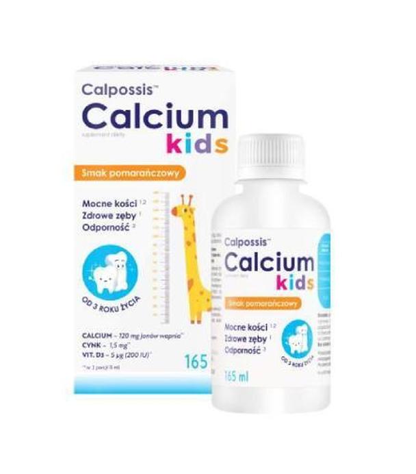 Domowa Apteczka, Calpossis Calcium Kids, 165 ml