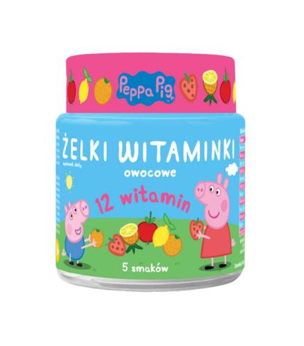 DOMOWA APTECZKA Żelki witaminki Świnka Peppa, 60 sztuk