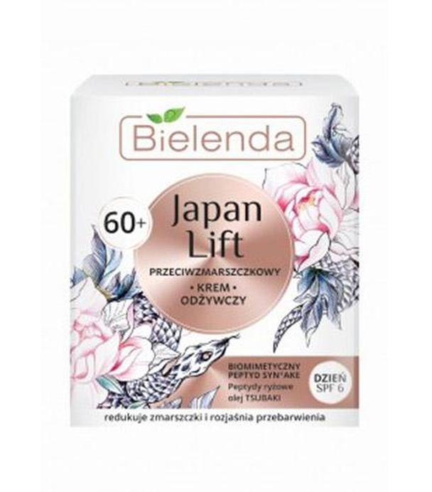 BIELENDA JAPAN LIFT Przeciwzmarszczkowy krem odżywczy 60+ na dzień SPF6 - 50 ml - cena, stosowanie, opinie
