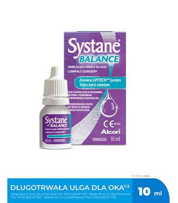 SYSTANE BALANCE Nawilżające krople do oczu, 10 ml  - ważny do 2025-02-28