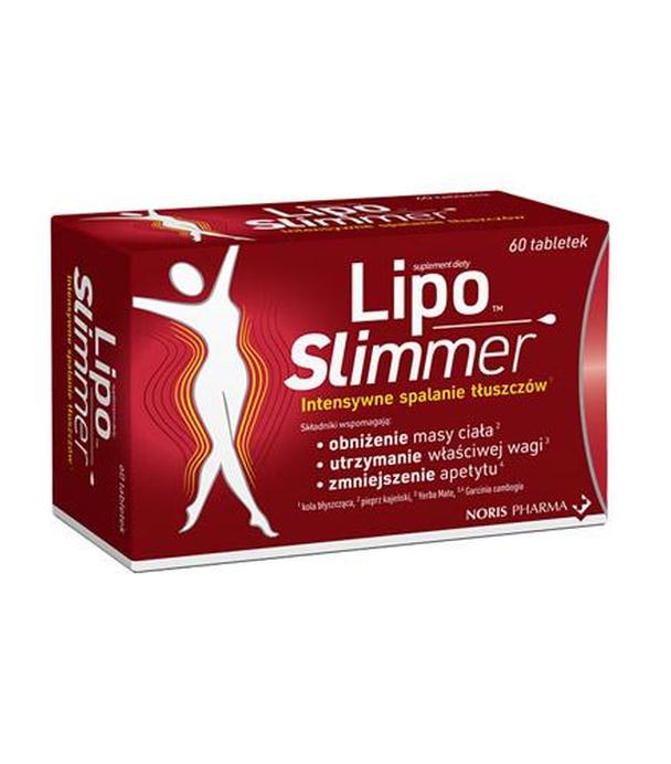 LipoSlimmer Spalanie tłuszczu, 60 tabletek