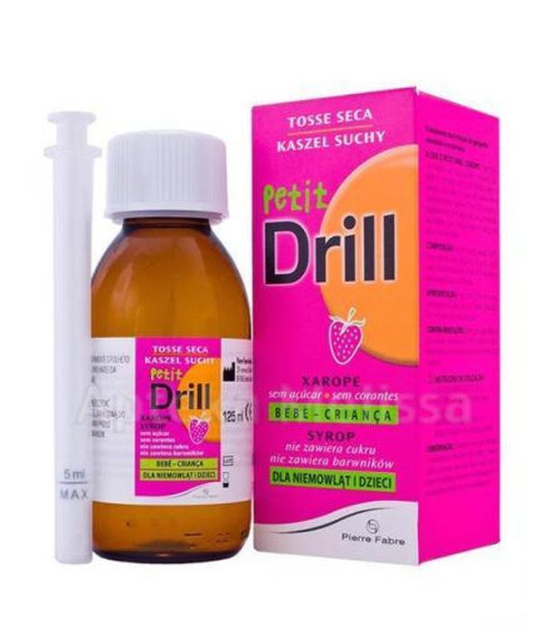 PETIT DRILL Syrop dla dzieci 6m+, 125 ml