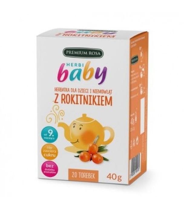 HERBI BABY Herbatka dla dzieci i niemowląt z rokitnikiem - 20 saszetek