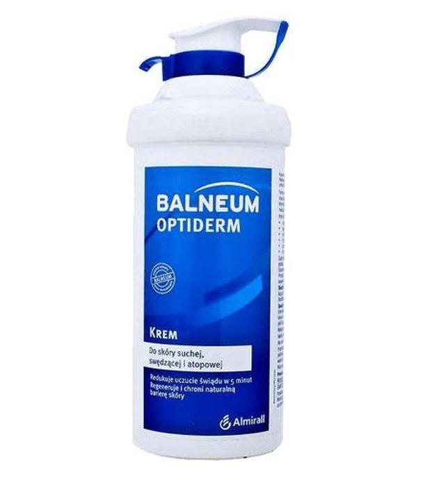 BALNEUM OPTIDERM Krem do skóry suchej, swędzącej i atopowej - 500 ml - cena, opinie, wskazania
