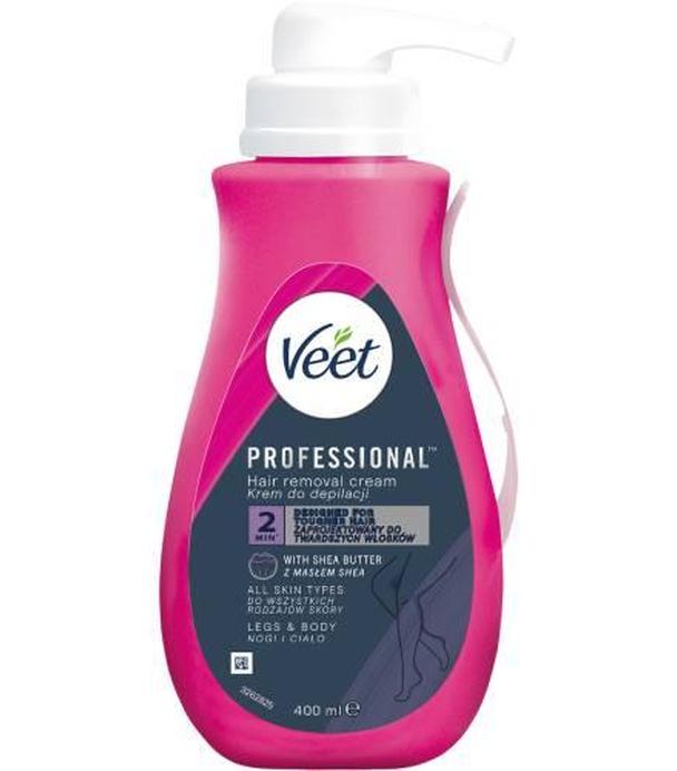 VEET PROFESSIONAL Krem do depilacji 2 min. dla każdego rodzaju skóry, 400 ml