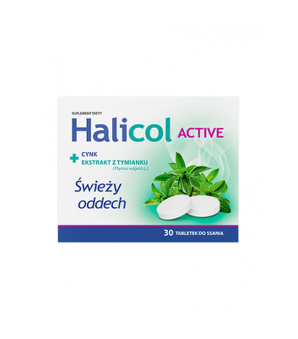 Nature Pharm, Halicol Active, 30 tabletek do ssania