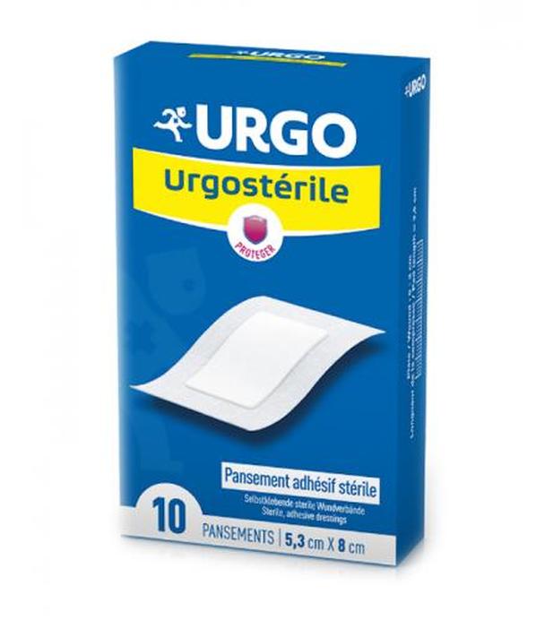 URGO URGOSTERILE 5,3 cm x 8 cm - 10 szt.