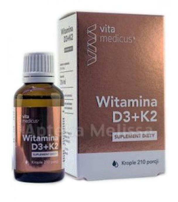 VITAMEDICUS WITAMINA D3+K2 - 29,4 ml