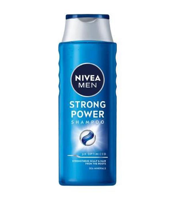 Nivea Men Strong Power szampon do włosów, 400 ml