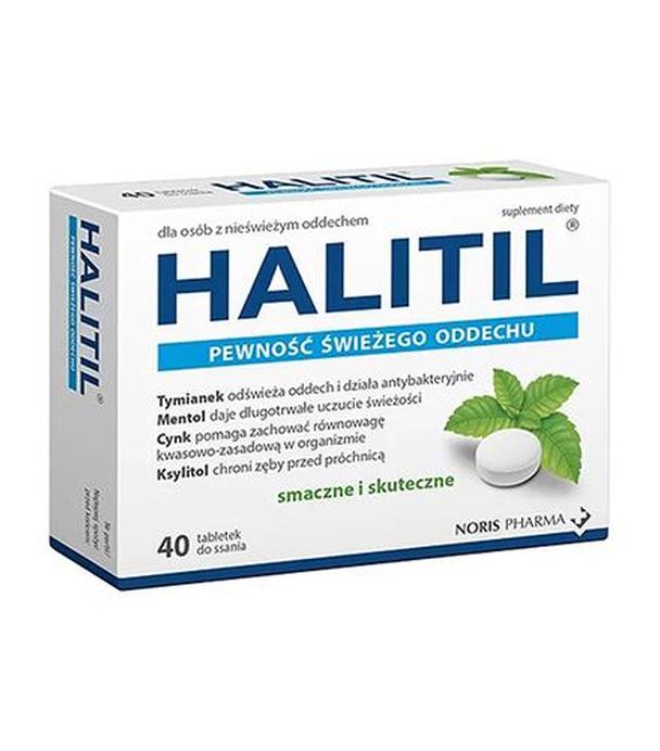 Halitil, 40 tabletek