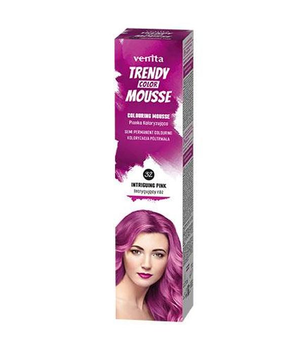 VENITA Pianka Trendy Color nr 32 Intrygujący róż, 75 ml - ważny do 2025-08-31