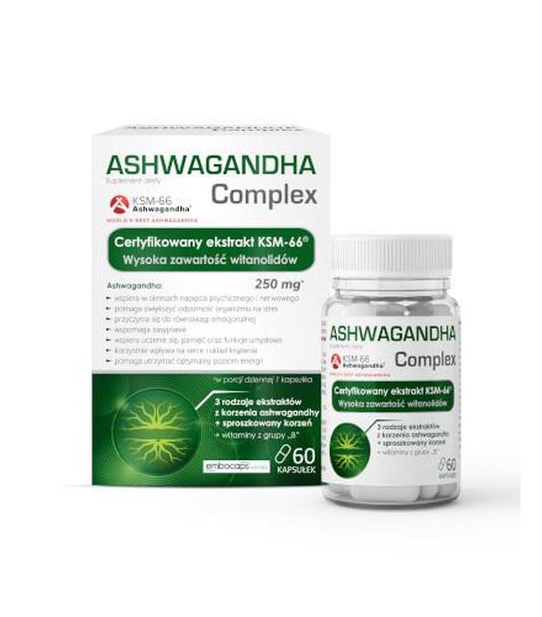 Ashwagandha Complex, 60 kapsułek
