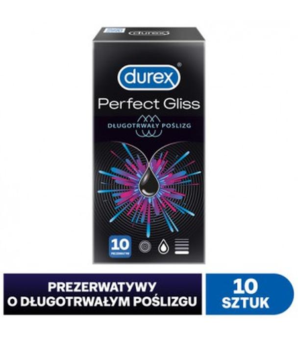 Durex Perfect Gliss Prezerwatywy, 10 szt., cena, opinie, stosowanie