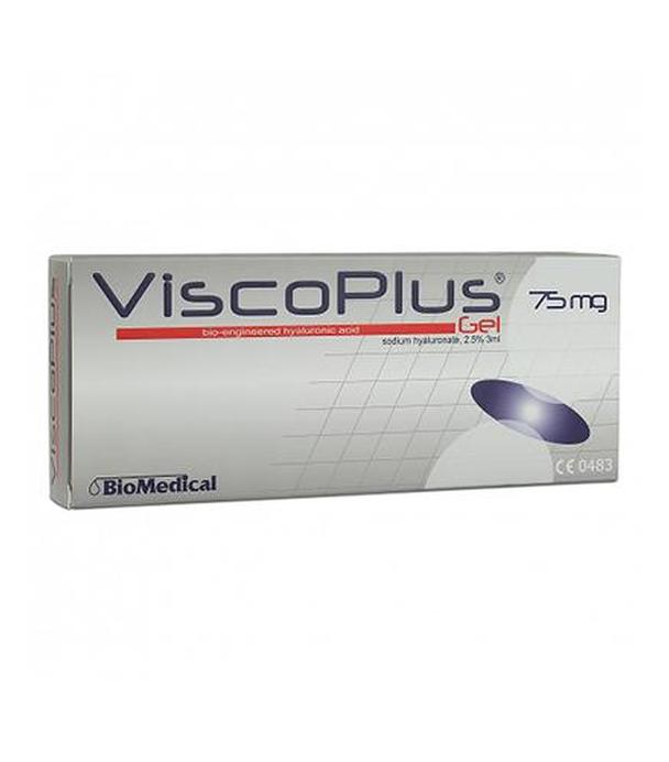 ViscoPlus Gel 2.5 % 75 mg - 3 ml - cena, opinie, wskazania