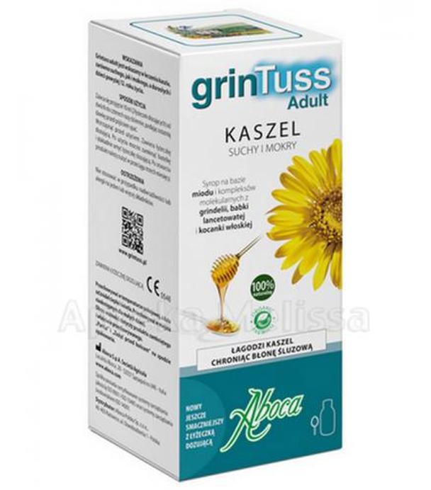 GRINTUSS ADULT Syrop na kaszel suchy i mokry - 210 g