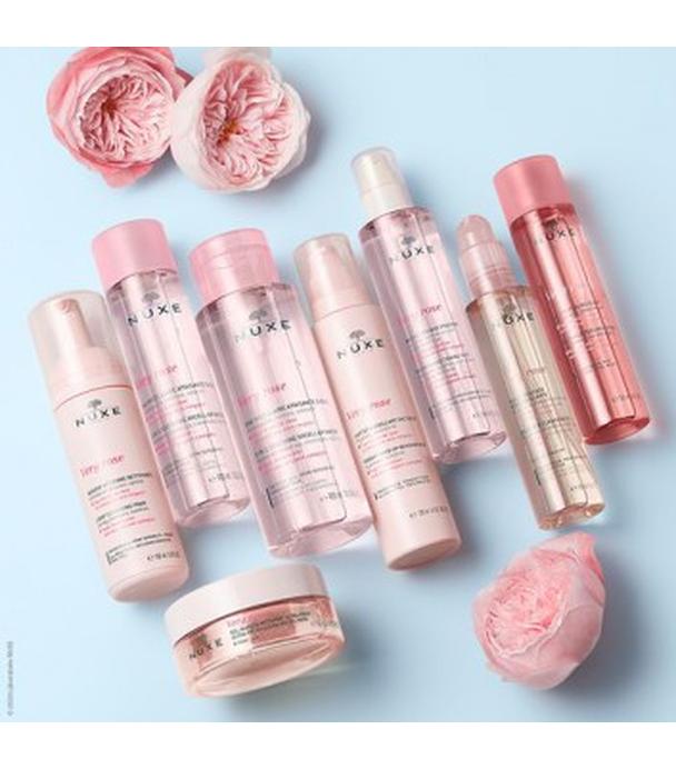 Nuxe Very Rose Rozświetlający peeling złuszczający, 150 ml, cena, opinie, właściwości