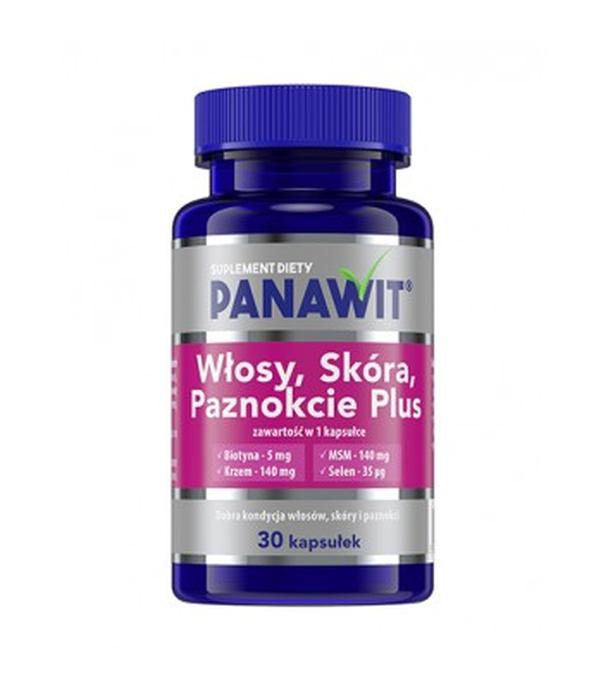 Panawit Włosy, Skóra, Paznokcie Plus, 30 kapsułek