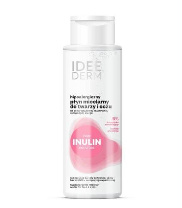 Idee Derm Hipoalergiczny Płyn micelarny do twarzy i oczu, 400 ml