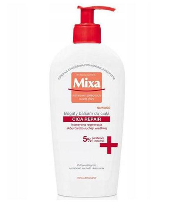 Mixa Urea Cica Repair+ Bogaty balsam do ciała, 400 ml
