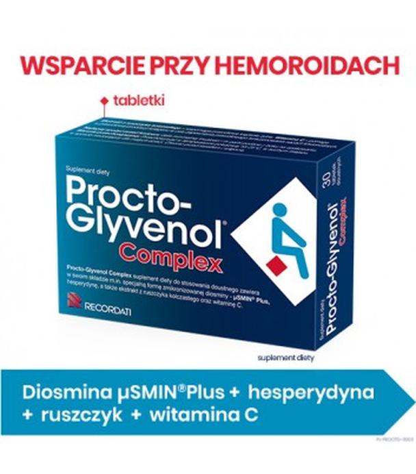 PROCTO-GLYVENOL COMPLEX 30 tabl. na hemoroidy