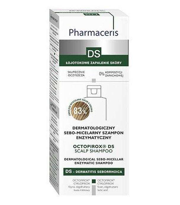 Pharmaceris Octopirox DS Szampon dermatologiczny sebo-micelarny enzymatyczny, 125 ml