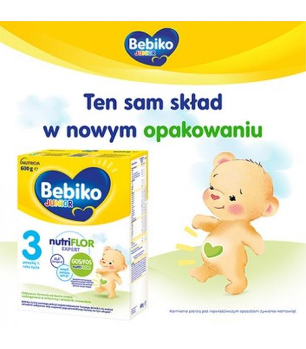 Bebiko Junior 3 Nutriflor Expert powyżej 1. roku życia, 600 g