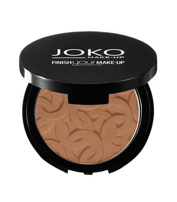 Joko Make-Up Finish Your Puder prasowany Opalony brąz nr 15 - 8 g - cena, opinie, skład - ważny do 2024-06-30