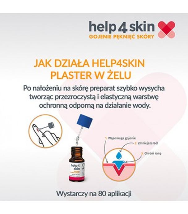 Help4Skin Gojenie pęknięć skóry Plaster w żelu, 7 ml