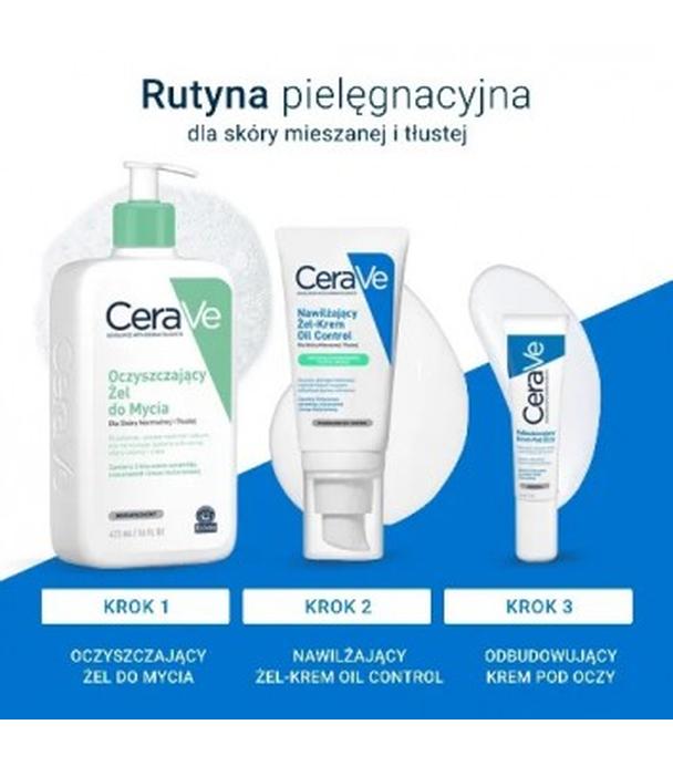 CeraVe Oil Control Żel-krem nawilżający dla skóry mieszanej i tłustej, 52 ml