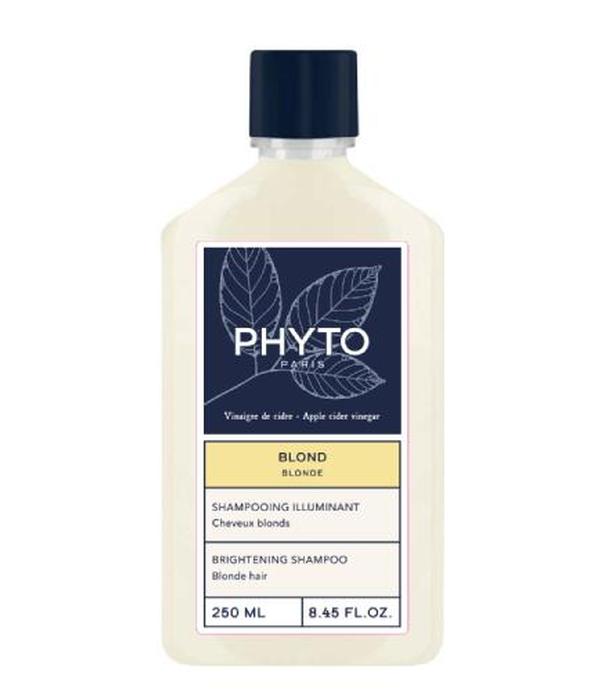 Phyto Blond Szampon podkreślający blask włosów blond, 250 ml