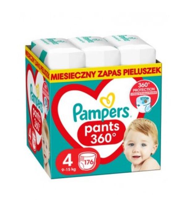 Pampers Pants Pieluchomajtki rozmiar 4, 9-15 kg, pieluszki, 176 sztuk