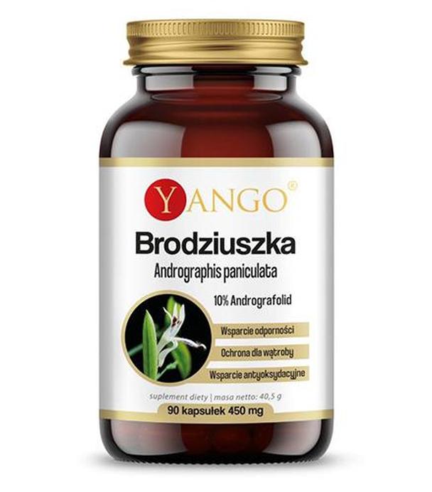 Yango Brodziuszka Andrographis paniculata, 90 kaps. cena, opinie, właściwości