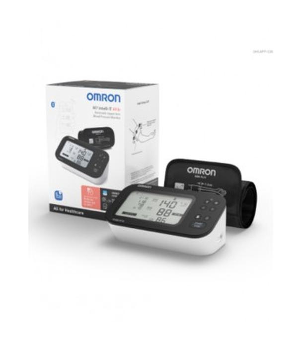 Omron M7 Intelli It Afib Ciśnieniomierz naramienny automatyczny HEM-7380T1-EBK, 1 sztuka
