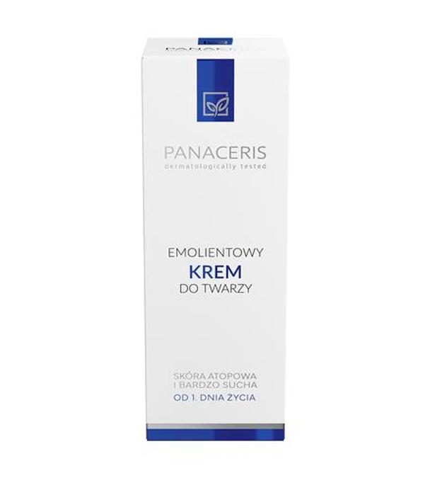 Panceris Emolientowy krem do twarzy, 50 ml