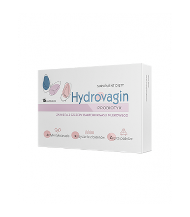 Hydrovagin Probiotyk, 15 kapsułek
