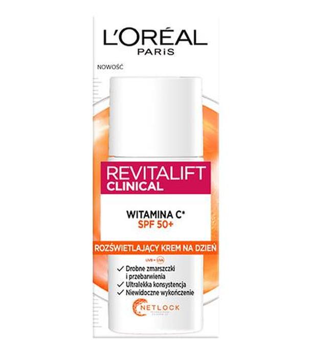 L'Oreal Revitalift Clinical Witamina C Rozświetlający Krem na dzień SPF50+, 50 ml