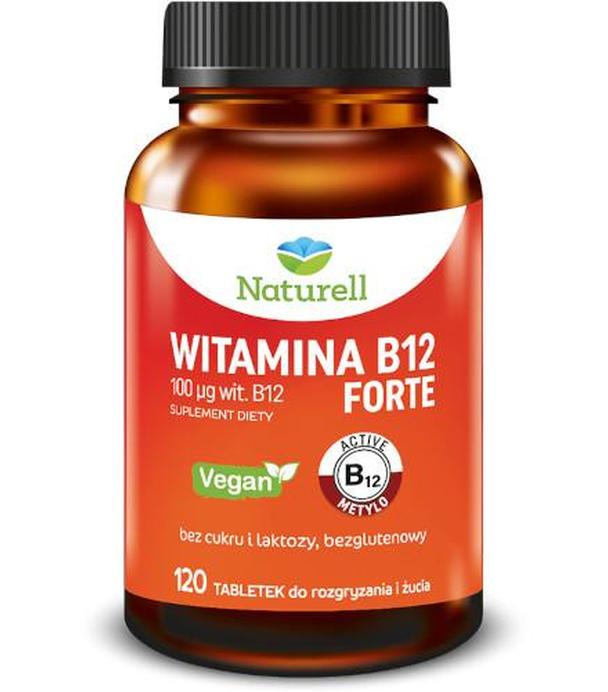 Naturell Witamina B12 Forte, 120 tabletek do żucia