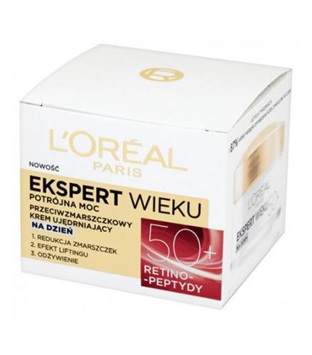 L'OREAL EKSPERT WIEKU Przeciwzmarszczkowy krem ujędrniający na dzień 50+, 50 ml