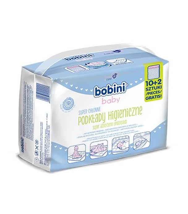 Bobini Baby Podkłady higieniczne dla niemowląt i dzieci, 10 sztuk