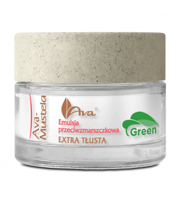 AVA-Mustela Green Emulsja przeciwzmarszczkowa, 50 ml