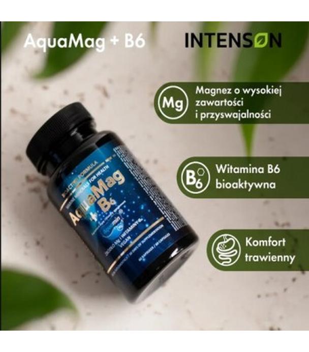 Intenson AquaMag + B6, 60 kapsułek - ważny do 2025-03-09